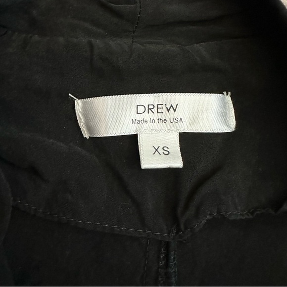 Drew Jacket Womens Size XS Black Asymmetrical Zip Moto Cinch-Waist - Picture 6 of 11